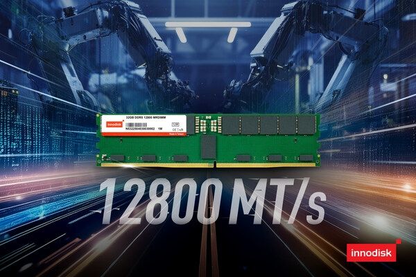 Bandwidth skyrockets by 60%! Innodisk launches next-generation DDR5 server memory