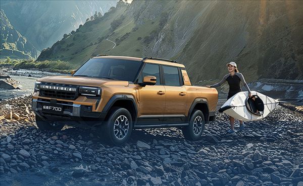 Starting at 299,900 yuan, Chery's plug-in hybrid pickup Zongheng F700 launches: 900mm wading depth with no fear of waterlogging