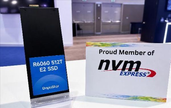 512TB Massive Capacity Unveiled! Dapuwei Showcases EDSFF E2 Form Factor SSD
