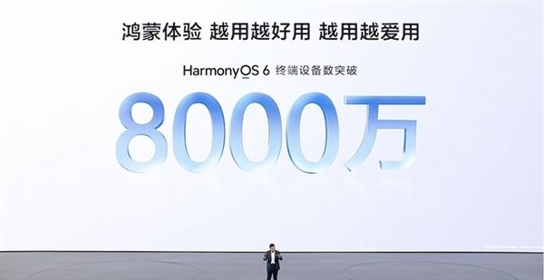 Huawei's self-developed system is a success! HarmonyOS 6 terminal count exceeds 80 million: Major upgrade coming in September